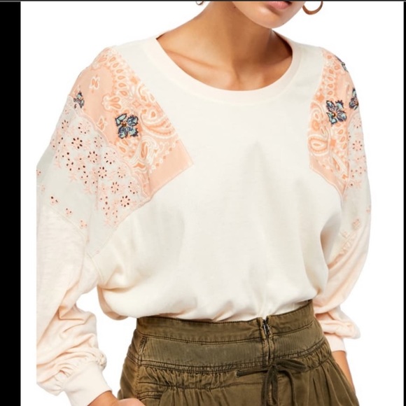 Free People Feelin’ It Patch Shirt - Picture 4 of 6